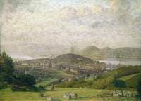 View of Conway from Above Gyffin