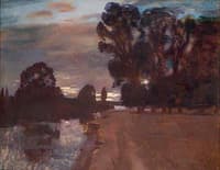 The Stour at Night, Dedham
