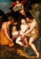 An Allegory of the Transience of Earthly Beauty and Love