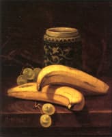 Still Life with Bananas, Grapes and Mug