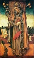 Saint Bonaventure tenant l'arbre de la Rédemption (St Bonaventure Holding the Branch of Redemption)