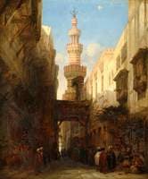 A Street in Cairo, Egypt
