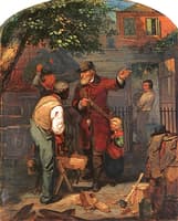 A German Immigrant Inquiring His Way
