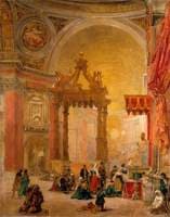 Interior of St Peter's, Rome