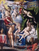 Mars and Venus Surprised by Vulcan