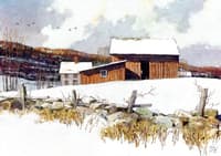 Barn in Winter
