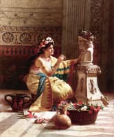 Greek Temple Maiden