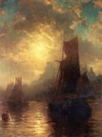 Sunset over the Harbor