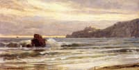 Rocky Coastline at Sunset