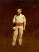 Sir Richard Burton, Dressed for Fencing
