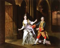 David Garrick as Macbeth and Hannah Pritchard as Lady Macbeth