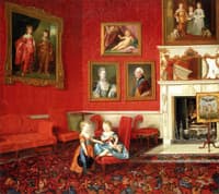 George, Prince of Wales and Prince Frederick, later Duke of York