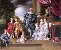 George III, Queen Charlotte and their Six Eldest Children