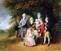 Queen Charlotte with Members of Her Family