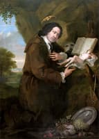 Sir Francis Dashwood at his Devotions