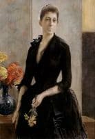 Portrait of Mme Weissgerber de Stragéwic