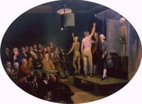 Dr William Hunter Teaching Anatomy at the Royal Academy