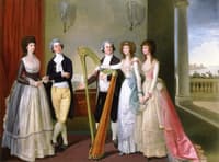 Henry Vansittart with His Family