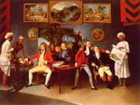 Colonel Antoine Polier, Claude Martin and John Wombwell