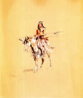 Indian on Horseback