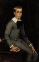 Portrait of Lieutenant Alexandre Weissgerber de Stragéwicz as a Child