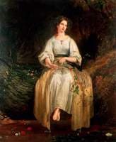 Ophelia Weaving Her Garlands