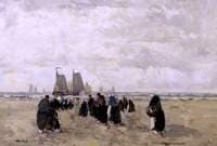 Dutch Shore Scene