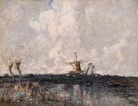 Landscape Windmill