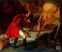 Gulliver Exhibited to the Brobdingnag Farmer