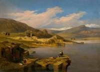 View of Tiberias on the Sea of Galilee