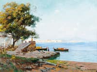 View of the Bay of Naples