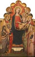 Madonna and Child Enthroned