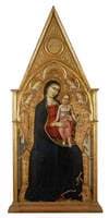 Virgin and Child Enthroned