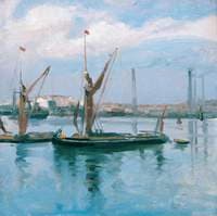 Rochester Harbour, a September Afternoon