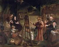 Rembrandt in His Studio