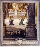 Illustration from Dante's 'Divine Comedy', Paradise, Canto XXVIII