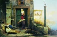 Sick Man at the Monastery Gate