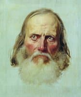 Head of an Old Man (study)
