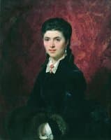 Portrait of Elena Tolstoy