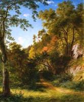 Woodland Path with Figures