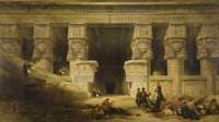 The Temple of Dendera, Upper Egypt