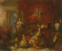 Allegory of Wisdom Fostering the Arts and Sciences