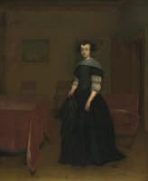 Portrait of a Lady in an Interior