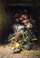 Still Life with Asparagus and Artichoke