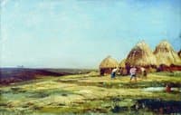 Harvesters in Ablyazovo