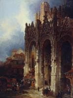 The Porch of St Maclou, Rouen