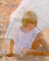 Mary under Sunshade