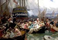 Napoleon in Plymouth Sound, August 1815