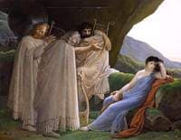 Malvina Mourning the Death of her Fiancé Oscar