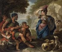 The Meeting of Erminia